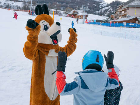 Rencontre avec la Mascotte