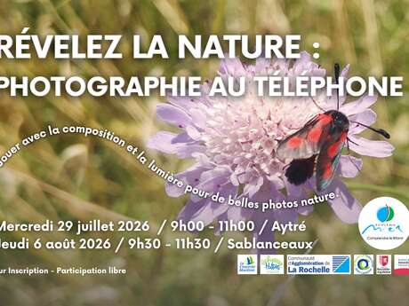 Révélez la nature : photographie au téléphone