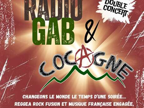 Concerts de Radio Gab + Cocagne - Le Claux - Peyremale