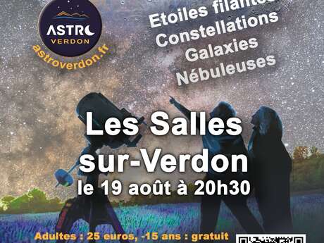 Soirées astronomie avec Astro Verdon