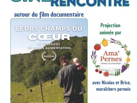 Ciné rencontre : "Leurs champs du coeur, le vrai coût de notre alimentation"