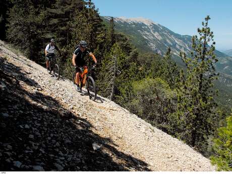 Long Distance Mountain Bike Trail, Stage 3 – From Bedoin to Aurel