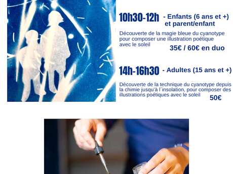 Atelier cyanotype