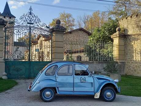 The dispossessed lands of the Faidits in a 2CV
