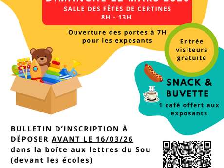 Bourse aux Jouets et puériculture - Certines