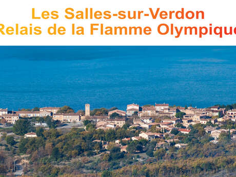 Olympic Flame Relay - Les Salles-sur-Verdon