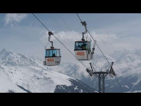 Dernière descente - Télécabine Verbier–Savoleyres