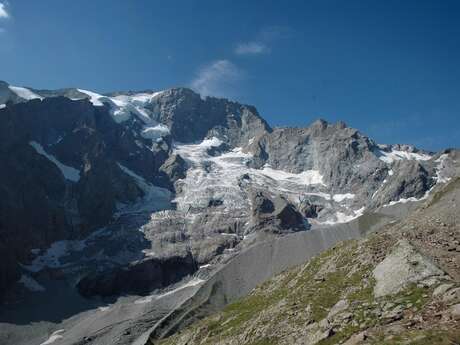 Brèche Pacave départ téléphérique 2400