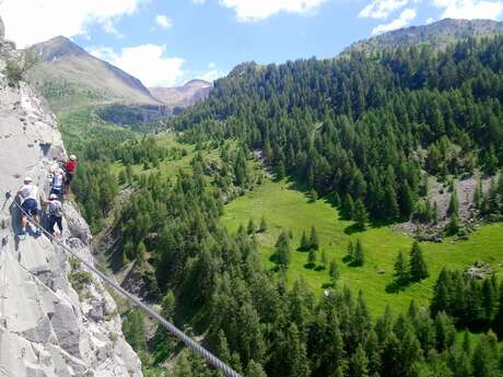 Via Ferrata with Eric Fossard - Mountain Guide