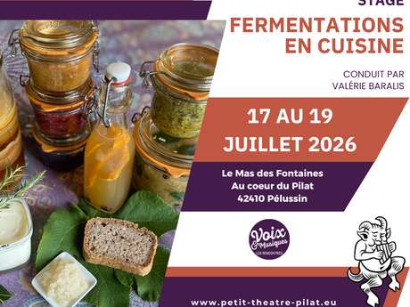 Stage Fermentations en cuisine - Voix & Musiques 2026