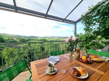 La terrasse de Côte Chaude