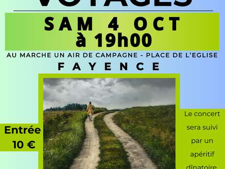 Concert, Chant et  Poésie avec D. GLASMAN