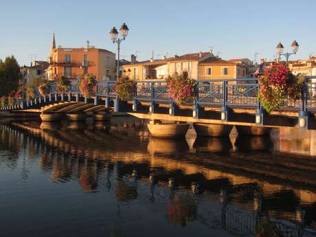 Ponts bleus de la passe Nord