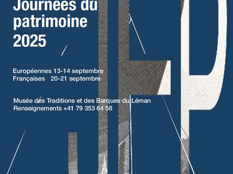 Europese erfgoeddagen: Musée des Traditions et des Barques du Léman - Château de St-Gingolph