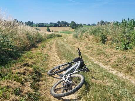 Circuit VTT-VTC n°13 (rouge)  - Les chemins de St Jean