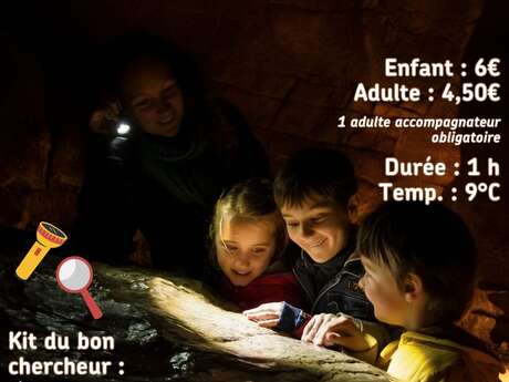 Visite "A la recherche des trésors de la grotte"