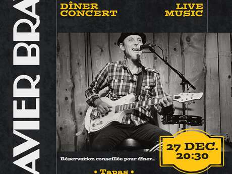 Concert Xavier Bray - Brel en Blues et Funk