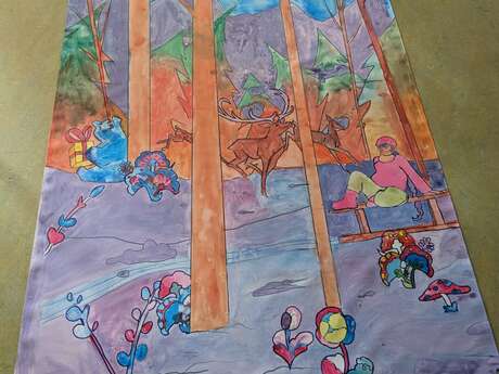 Fresque des Cinq écoles du Val d'Arly