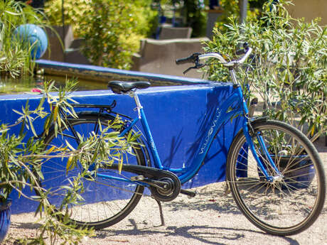 Location de vélos à la Bicyclette Bleue