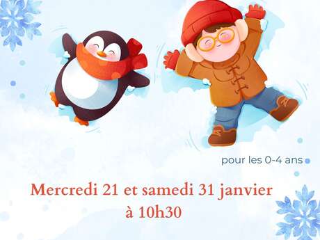 Bébé Bouquine à la médiathèque de Cadenet