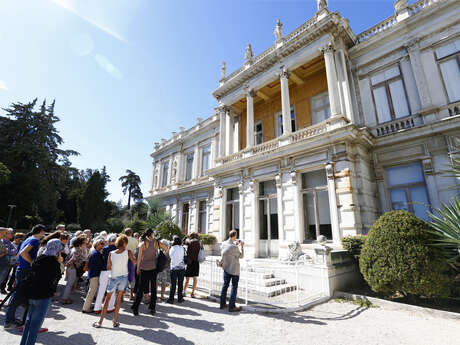 Visite-jeu villa Les Palmiers