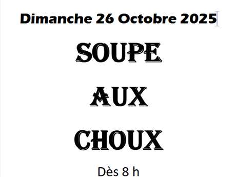 Soupe aux choux