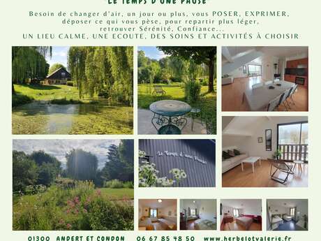 Lieu de stages "Le Temps d'une Pause" - Valérie Herbelot