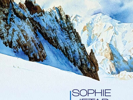 Exposition d'aquarelles de montagnes de Sophie Liétar