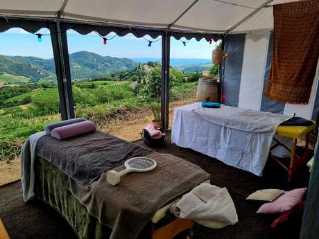 Massages dans les vignes - Domaine La Ferme Saint-Martin