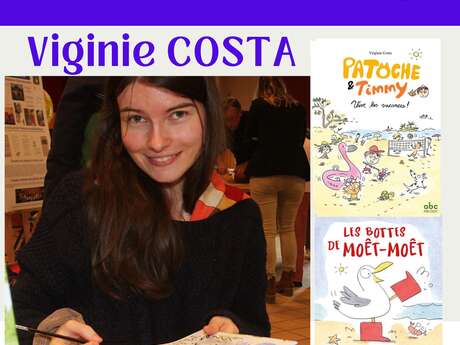 Rencontre-Dédicaces avec Virginie COSTA