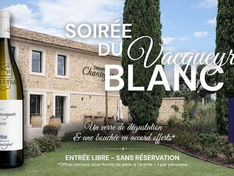 Soirée du Vacqueyras Blanc