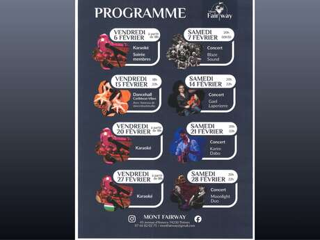 Soirée au Mont Fairway