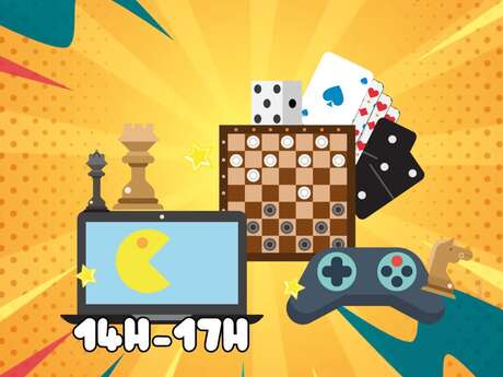 Après-midi ludique jeux de société et jeux vidéos