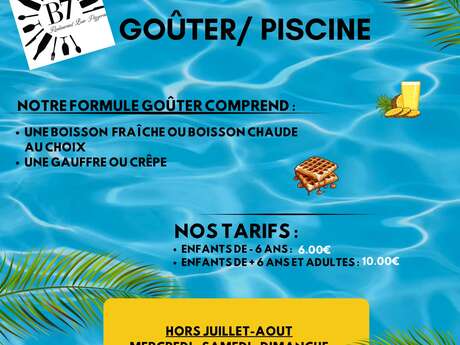 Formule Goûter/Piscine