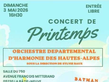 Concert de printemps de l'Harmonie des Hautes-Alpes