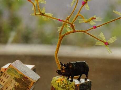 Création d'un arbre imaginaire avec Karine Benayoun - Atelier