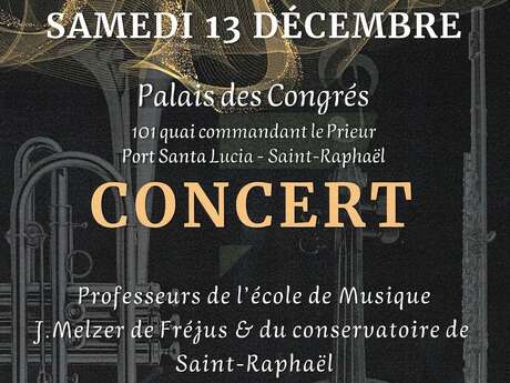 Concert des Professeurs de Musique de Saint-Raphaël et Fréjus