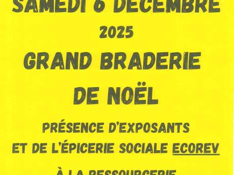 Grande braderie de Noël à la ressourcerie