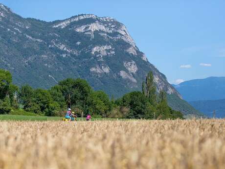 Chambéry à vélo : Le Lac Saint André