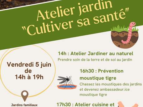 Atelier jardin "Cultiver sa santé"