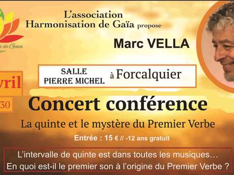 Concert conférence avec Marc Vella