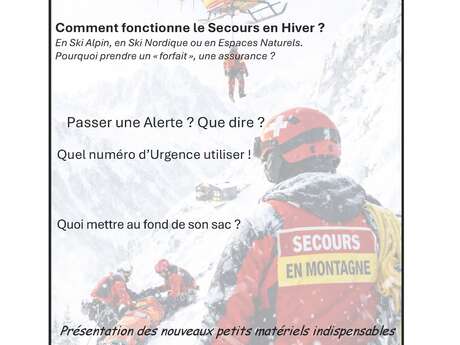 Que faire en cas d'incident en montagne ?
