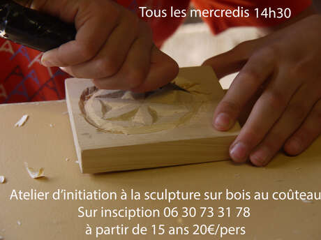 Introduction to wood carving with a knife