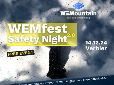 Festival de films de montagne - WEMfest Safety Night