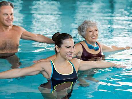 Aquagym at the Ferme de l'Izoard