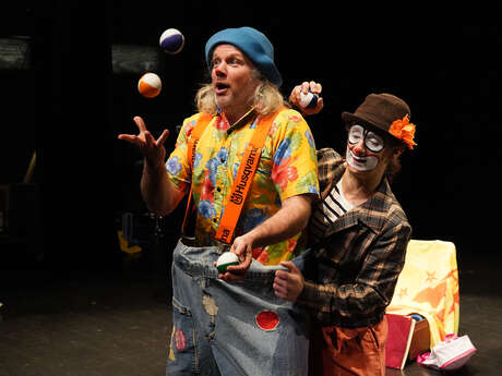 Spectacle "Les acrobates fous" par la Cie Art Flex