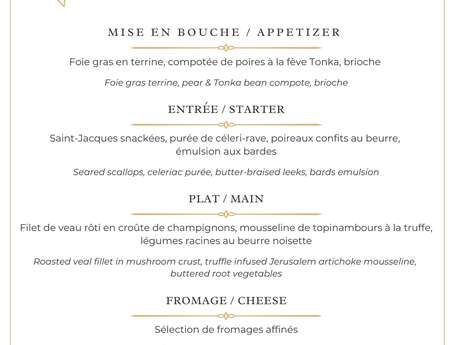 Restaurant Le Mirabeau - New Year's Eve