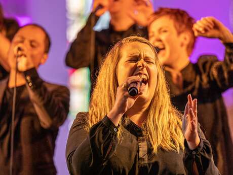 Gospelconcert in de kerk van Châtelaillon-Plage