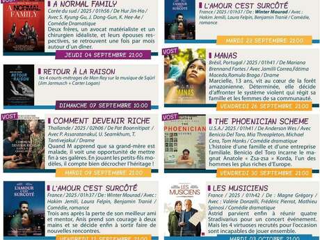 Cinéco, cinéma itinérant en Cévennes - Septembre 2025