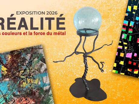 Exposición | Irréalité : El brillo del color y la fuerza del metal